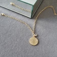 PULSEIRA OURO MEDALHA DE SÃO BENTO	