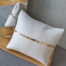 PULSEIRA OURO MINI CRUZ	