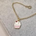 PULSEIRA OURO PETIT CUP CAKE