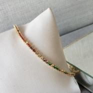 PULSEIRA OURO RAINBOW RIVIERA