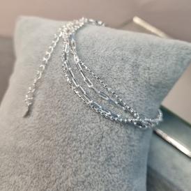 PULSEIRA PRATA 4 CORRENTES	