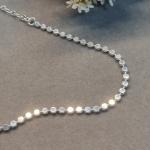 PULSEIRA PRATA BOLINHA CHAPADA	