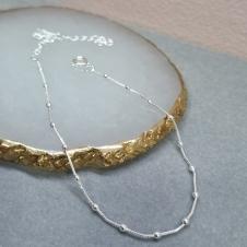 PULSEIRA PRATA BOLINHAS MINI	PP608