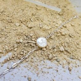 PULSEIRA PRATA CARTIER PÉROLA B