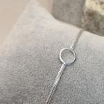 PULSEIRA PRATA CIRCULO	