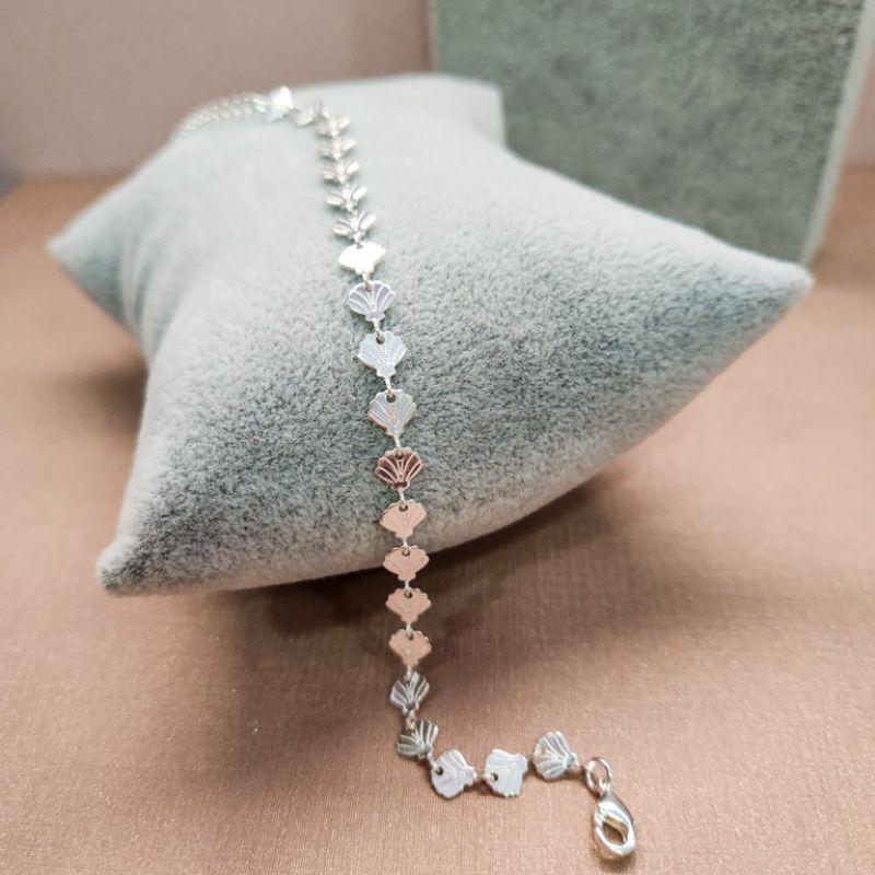 PULSEIRA PRATA CONCHINHAS