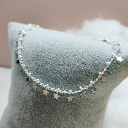 PULSEIRA PRATA ESTRELINHAS