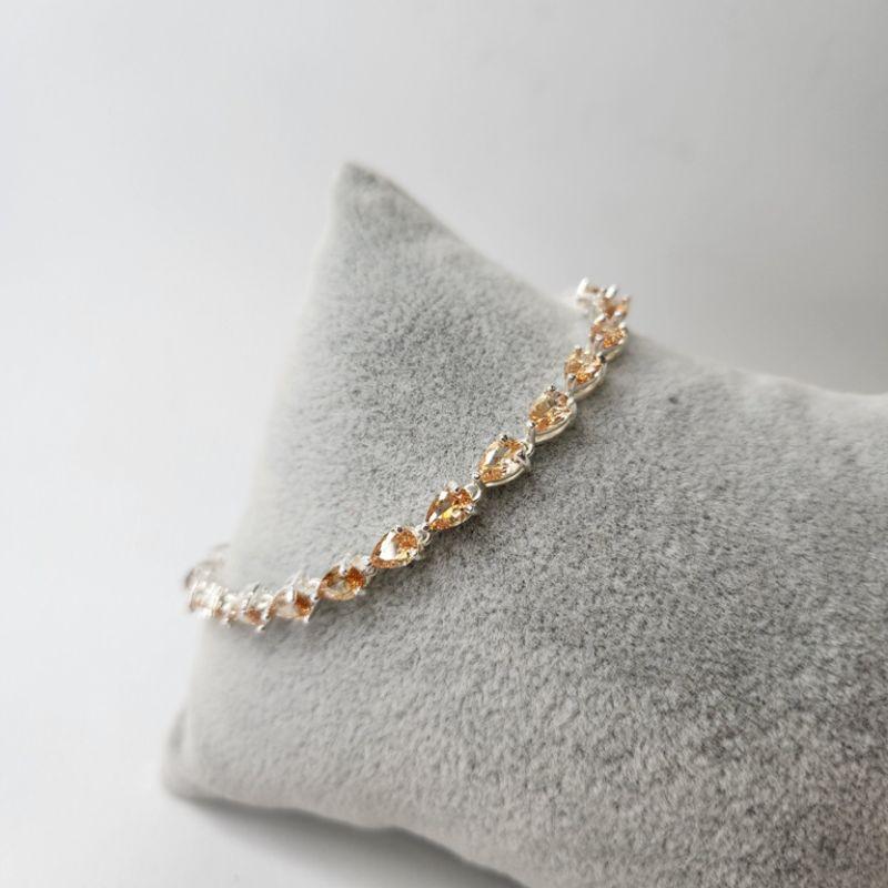 PULSEIRA PRATA GOTA MORGANITA