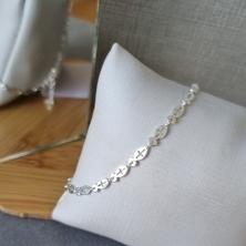 PULSEIRA PRATA MINI CRUZ