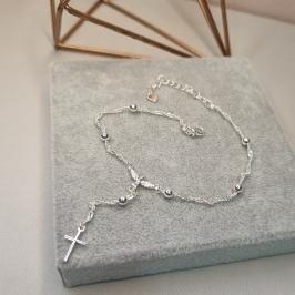 PULSEIRA PRATA TERÇO	