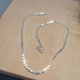 TORNOZELEIRA PRATA BOLINHA CHAPADA	