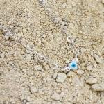 TORNOZELEIRA PRATA CORAÇÃO OLHO GREGO