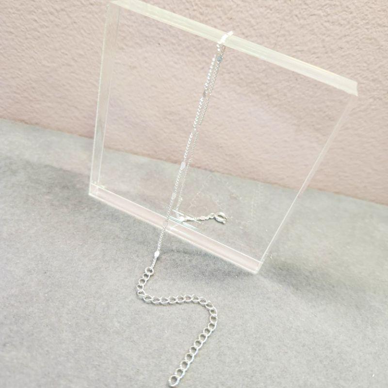 TORNOZELEIRA PRATA CORR BOL CHAP