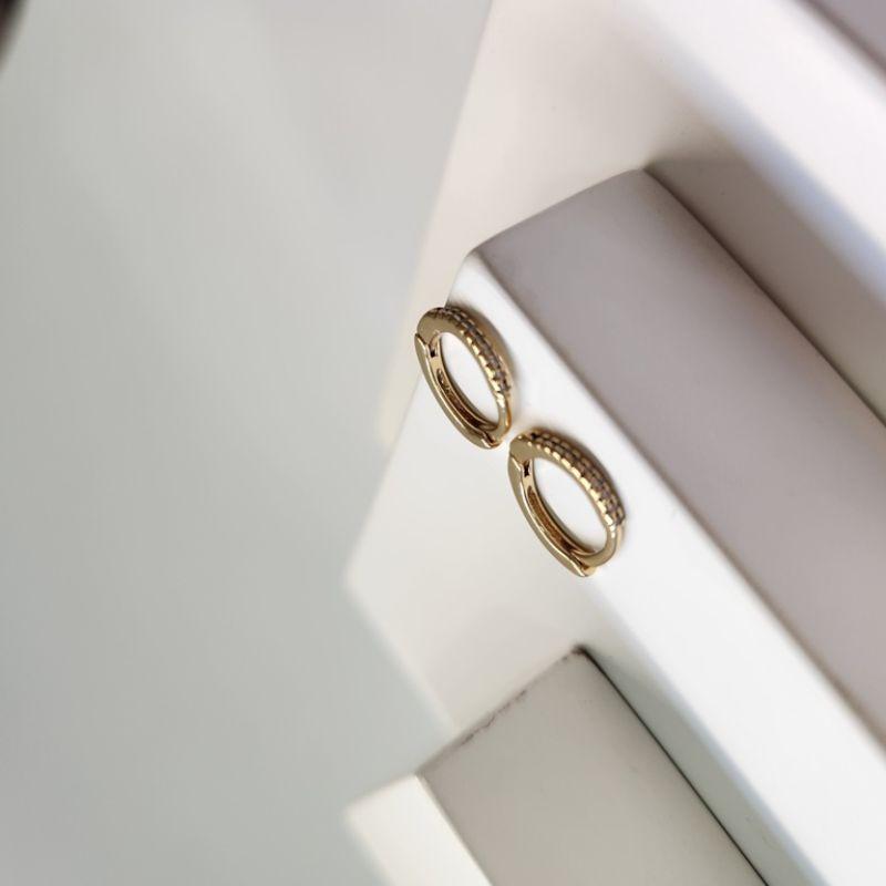 BRINCO OURO ARGOLA ZIRC FINA	M