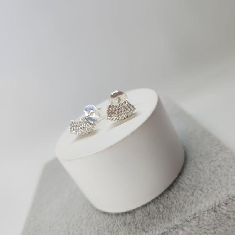 BRINCO PRATA EAR HOOK ZIRC