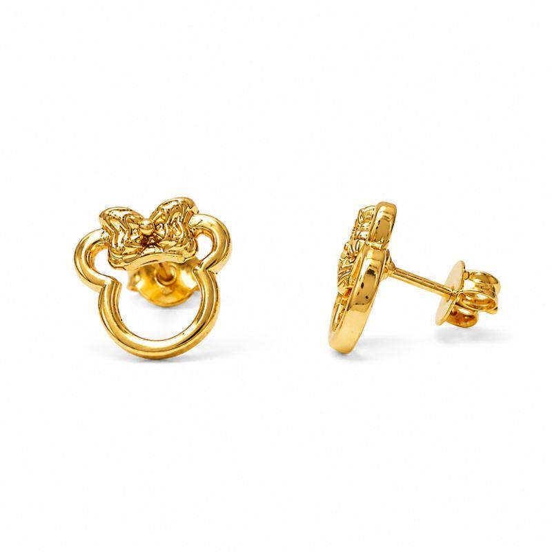 BRINCO OURO MINNIE