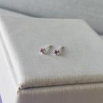 BRINCO PRATA BABY LAVANDA