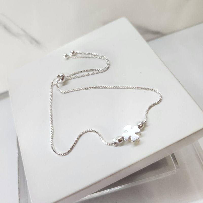 PULSEIRA PRATA TREVO