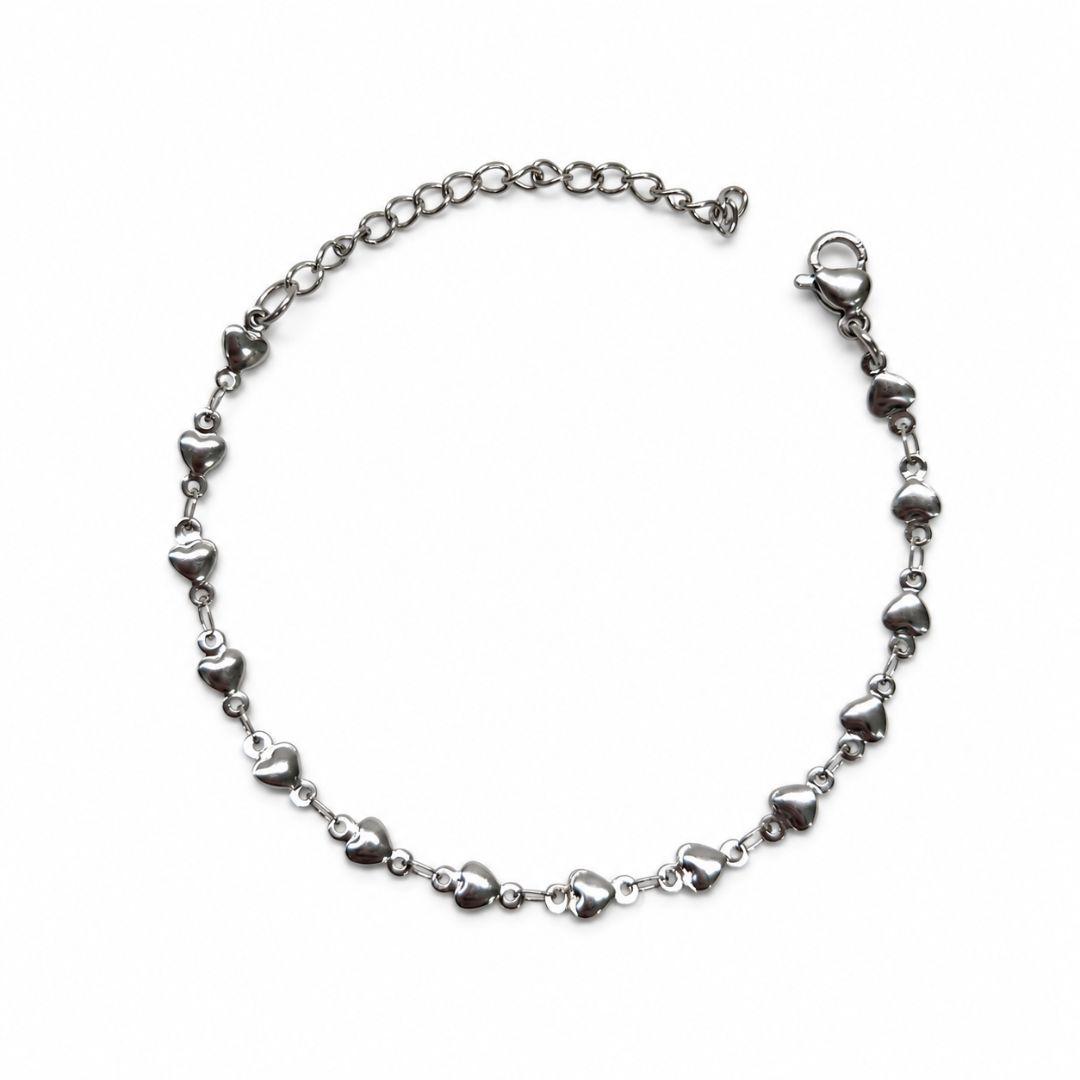 PULSEIRA AÇO CORAÇÕES